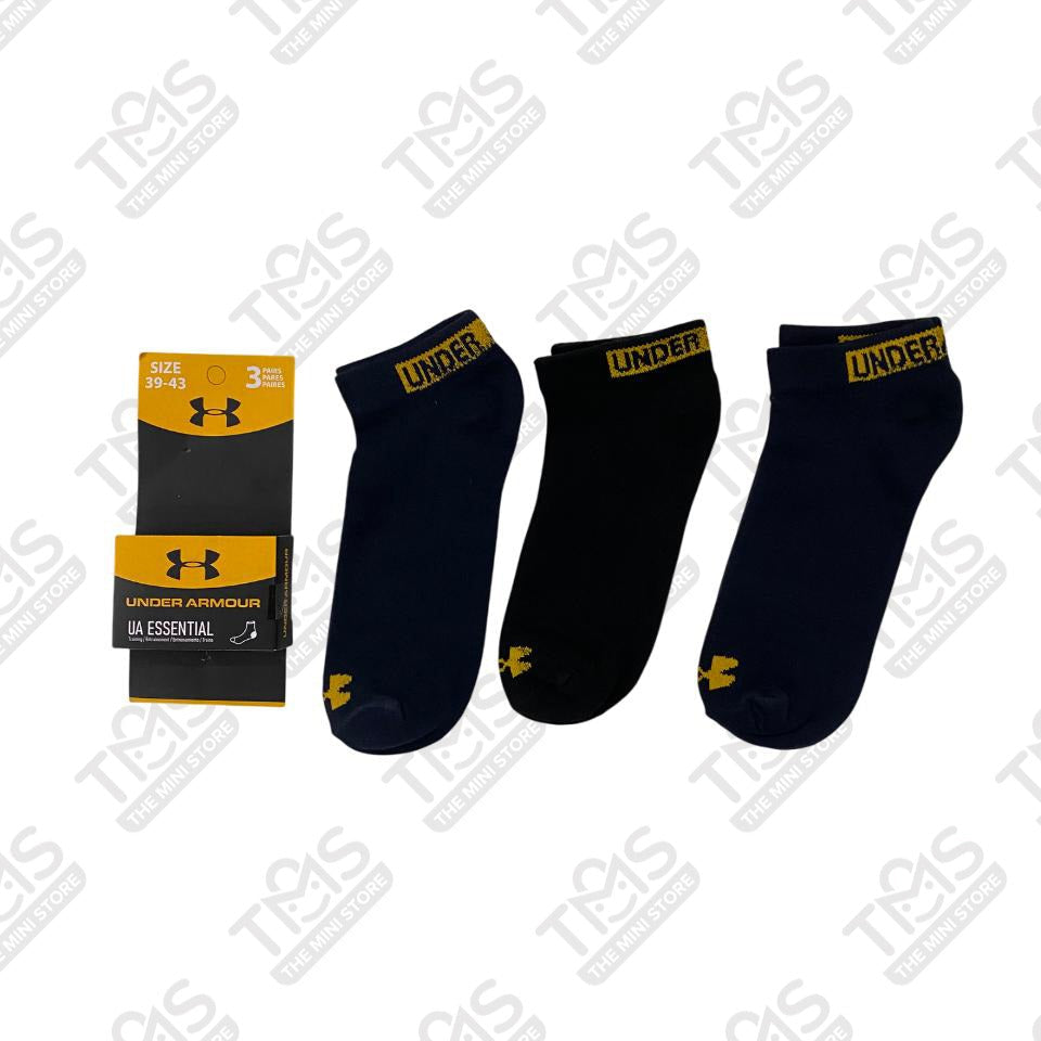 TMS Branded U-A  Ankle Socks 6 (pack of 3)