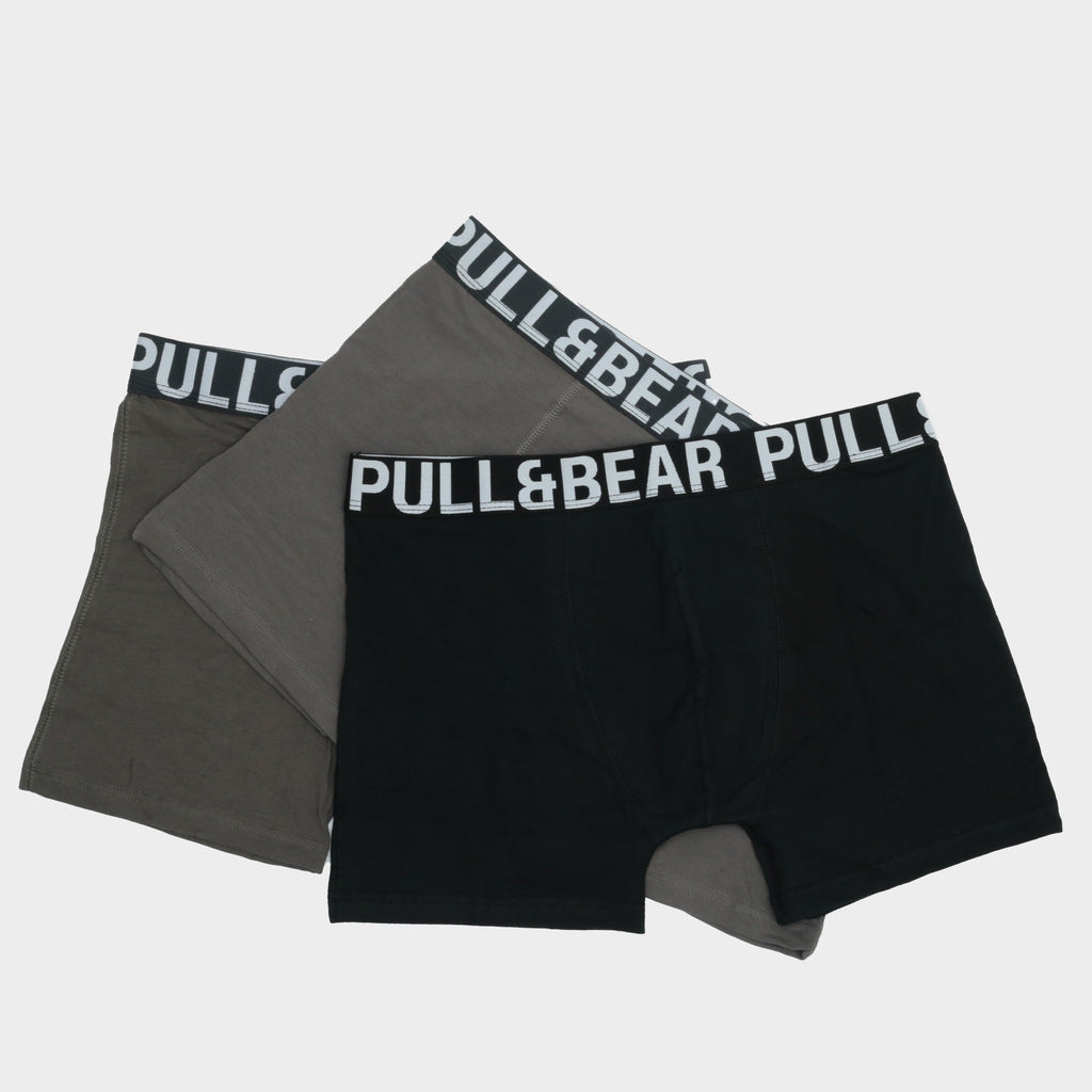 TMS Branded Boxer P-U-L-L & B-E-A-R (Pack Of 3)