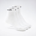 R-e-e-b-o-k Ankle Socks White(Pack Of 3)