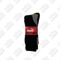 TMS Branded P-u-m-a Towel full length socks (pack of 3)