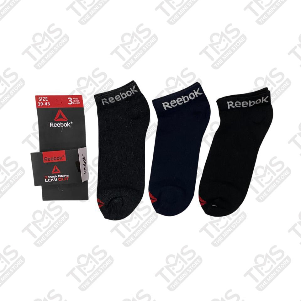 TMS Branded R-E-E-B-O-K  Ankle Socks 1 (Pack Of 3)